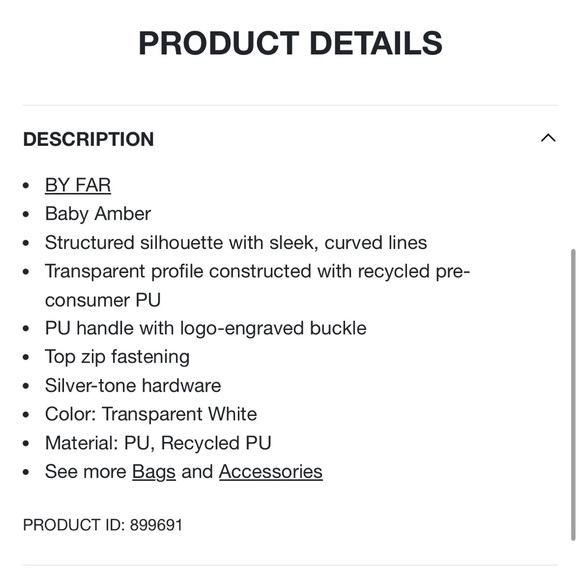 BY FAR Baby Amber purse - Picture 6 of 7